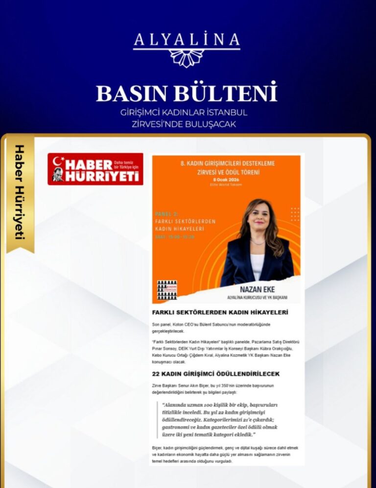 Farklı sektörlerden Kadın hikayeleri-Haber Hürriyeti